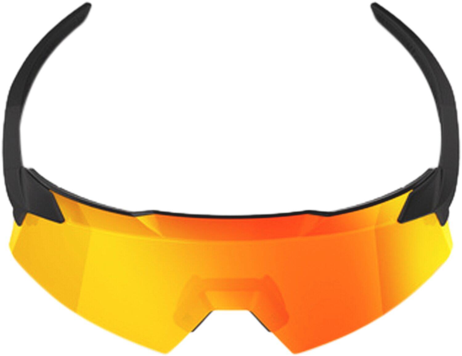 Glasses Aerocraft - Soft Tact Black - HiPER Red Multilayer Mirror Lens 4/5