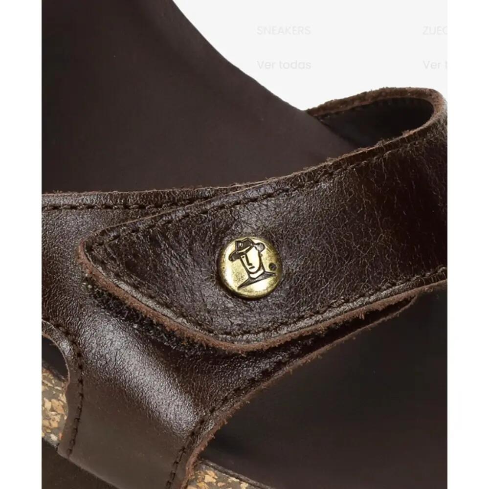 Y Elegante SANDALE semelle compensée FEMME Panama Jack Julia Napa MARRON 6/7