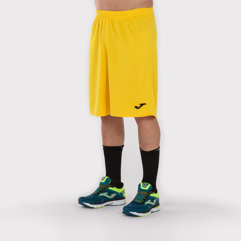 Short basket-ball Homme Joma Nobel long jaune