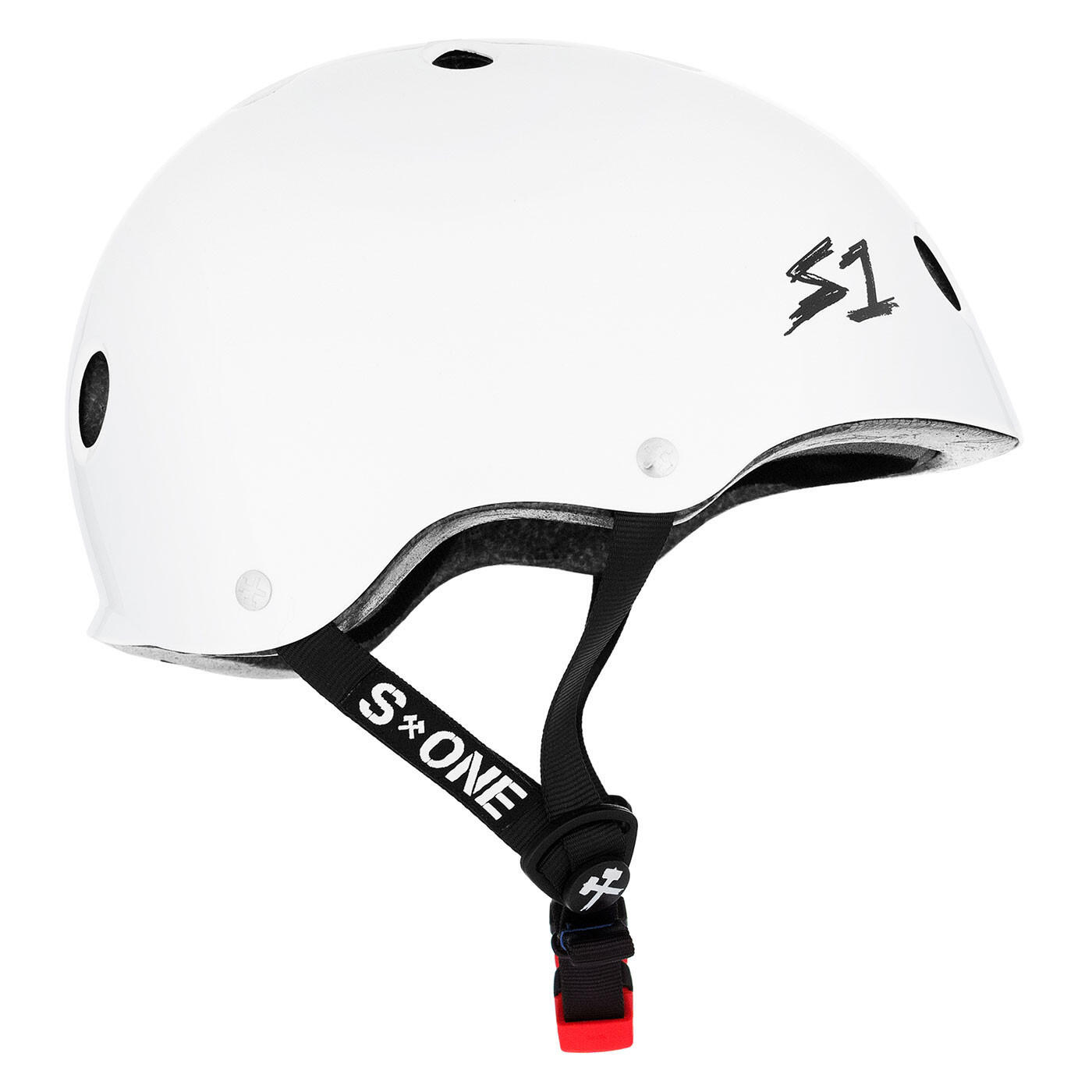 Casque Mini Lifer - Blanc Brillant - Taille XS -S ONE 6/6