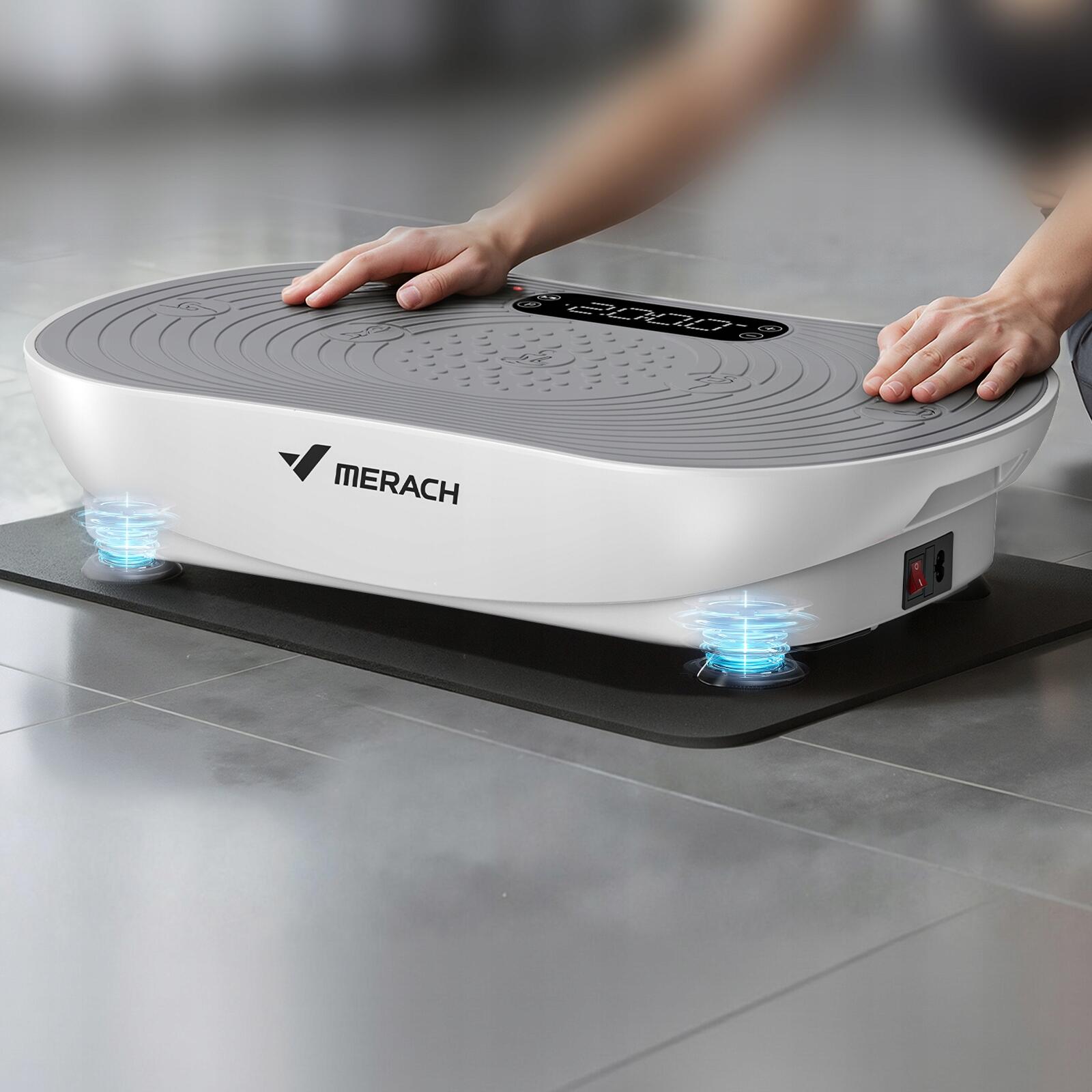 Plateforme vibrante MERACH MR-2533W1, Bluetooth, max 158 kg 6/7