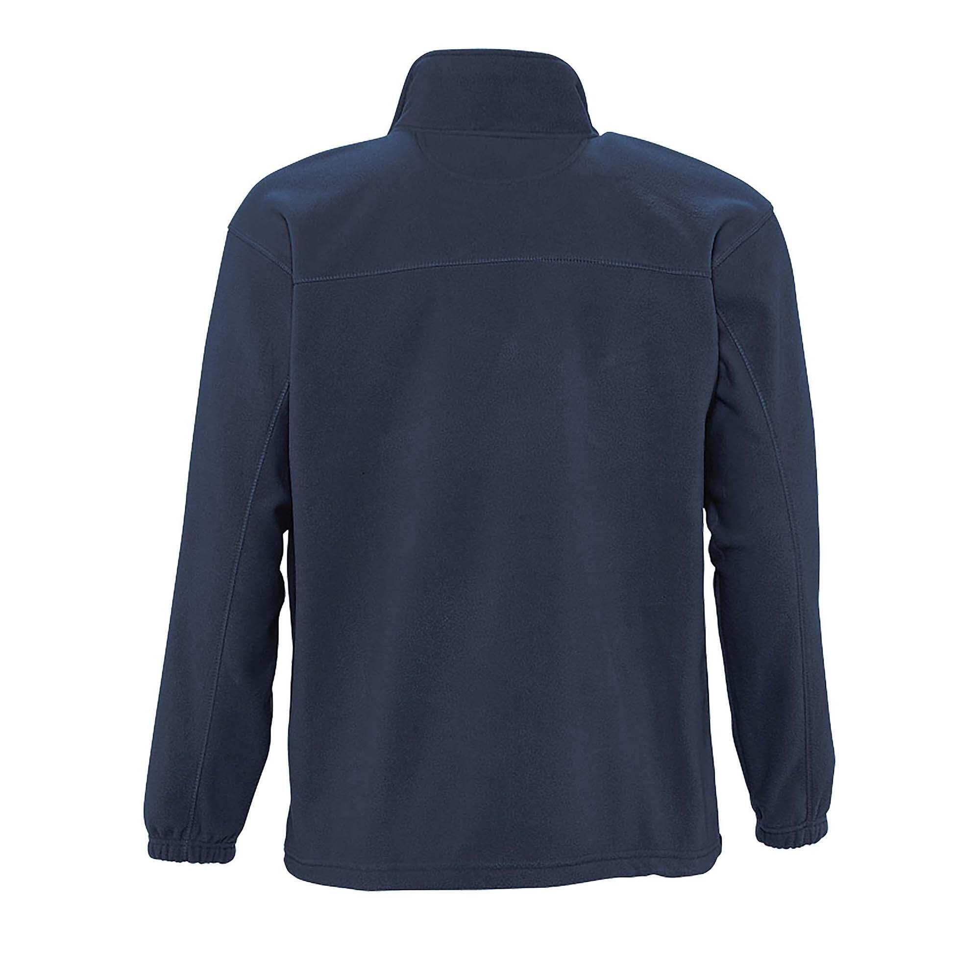 Mens North Full Zip Outdoor Fleece Jacket (Navy) 2/4