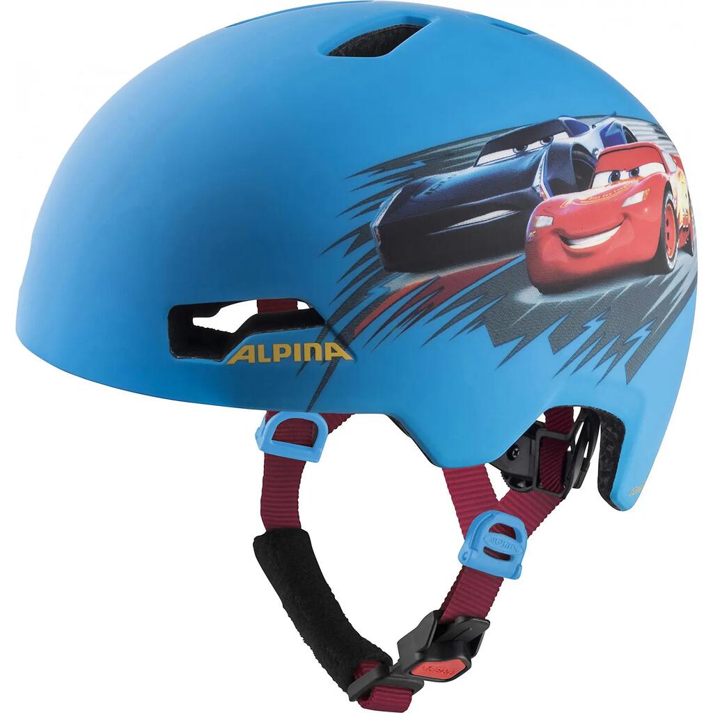 Olympic Sportswear Alpina Kids Helmet Disney Cars 47-51 Matte