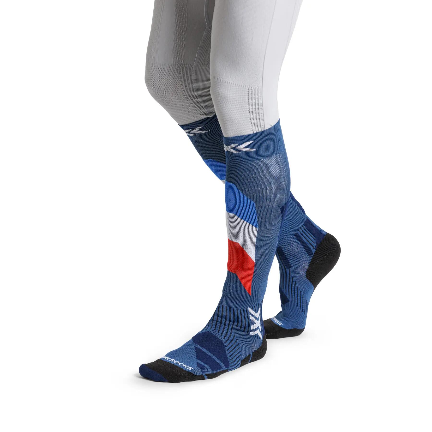 X-SOCKS SKI PERFORM PATRIOT FRANCE OTC Couleur T023 FRANCE Taille : 42-44 4/4