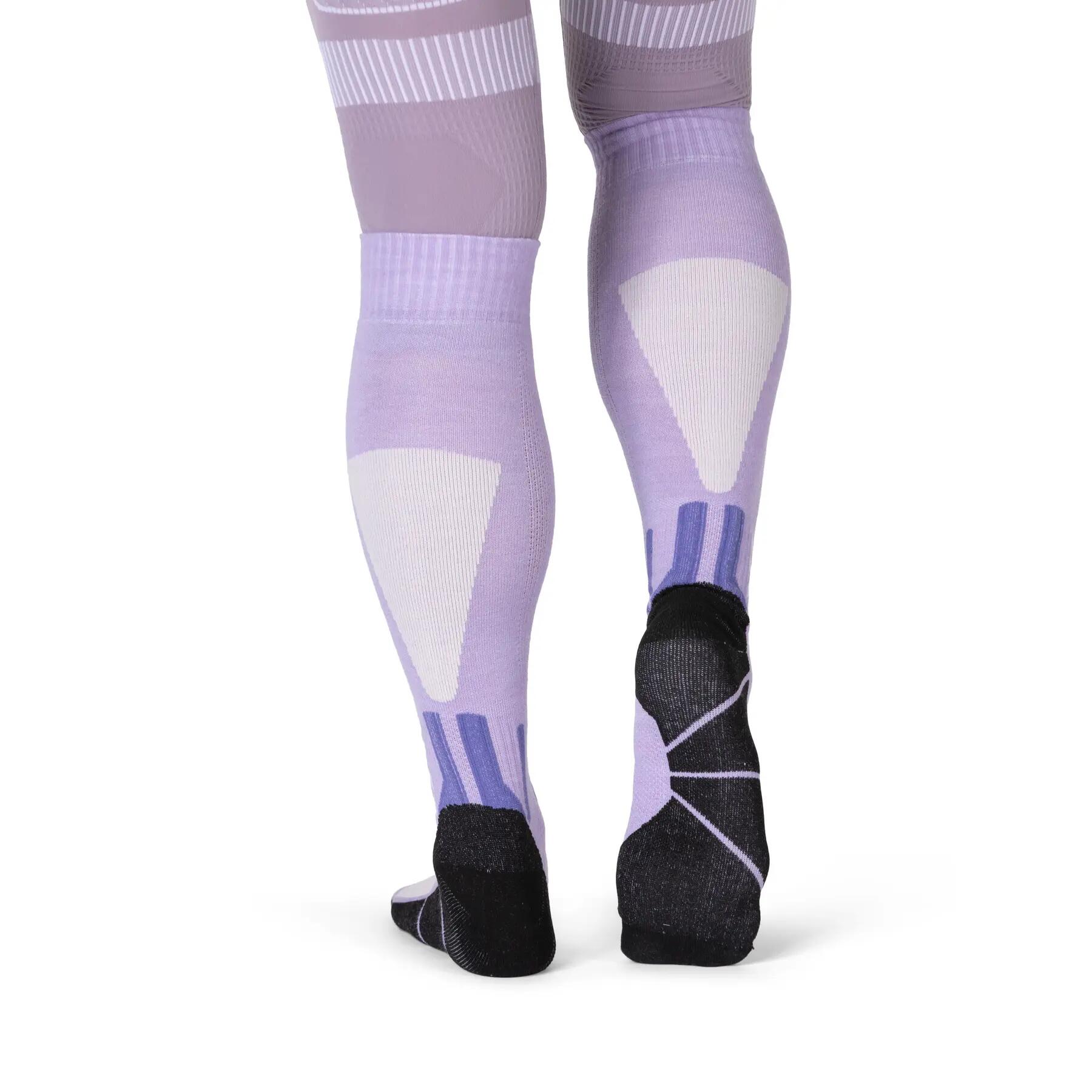 X-SOCKS® SKI DISCOVER MERINO OTC P095 MUTED LAVENDER/LIGHT SAND Taille : 45-47 4/4