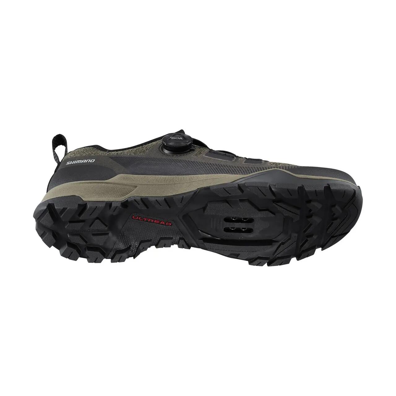 Buty do rowerów turystycznych EX700, oliwkowe 4/5