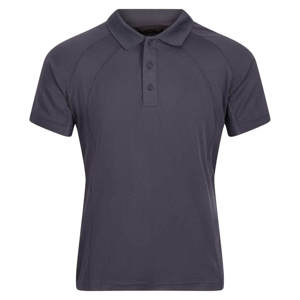 Professional Mens Coolweave Short Sleeve Polo Shirt (Iron)