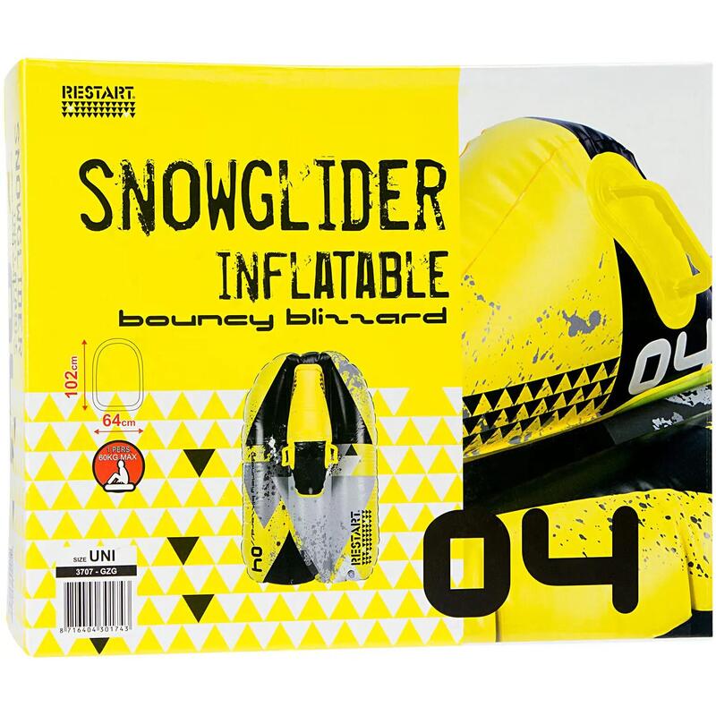 Sanie gonflabilă Restart Bouncy Blizzard, multicolor, 102x64x46 cm