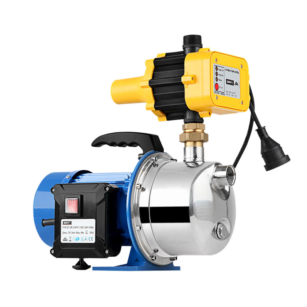 Giantz Garden Water Pump Jet High Pressure Controller Stage Irrigation Max. 4600