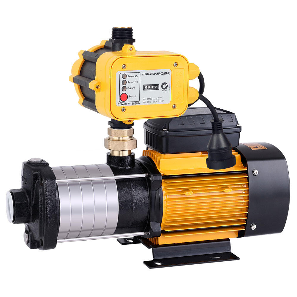 Giantz Garden Water Pump High Pressure 2500W Max 6-Stage Tank Irrigation Transfe