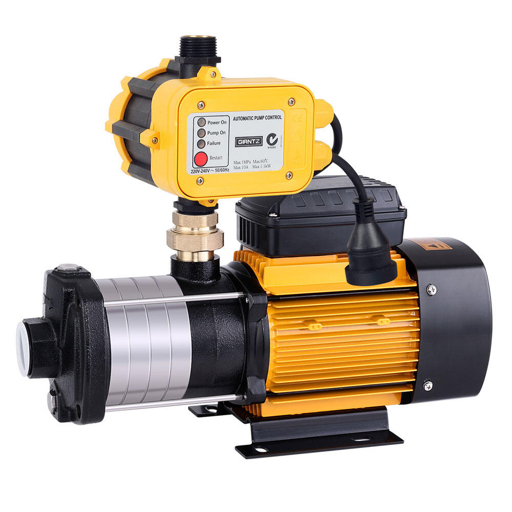 Giantz Garden Water Pump High Pressure 2000W Max 5 Stage Tank Irrigation Transfe