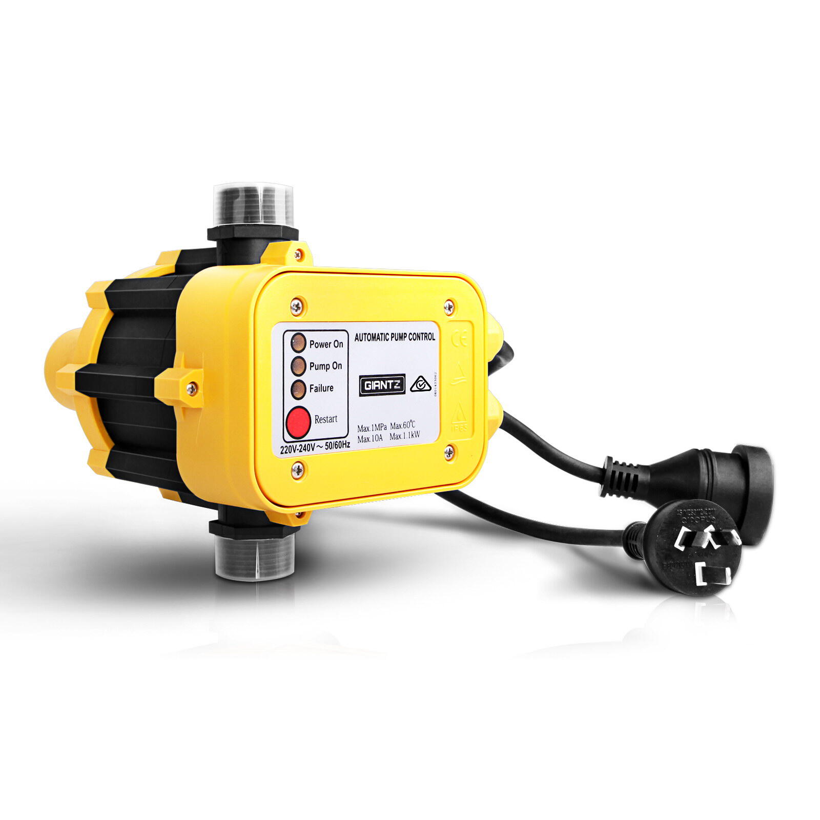 Giantz Water Pressure Pump Controller Auto Switch Control Electric Electronic Ye