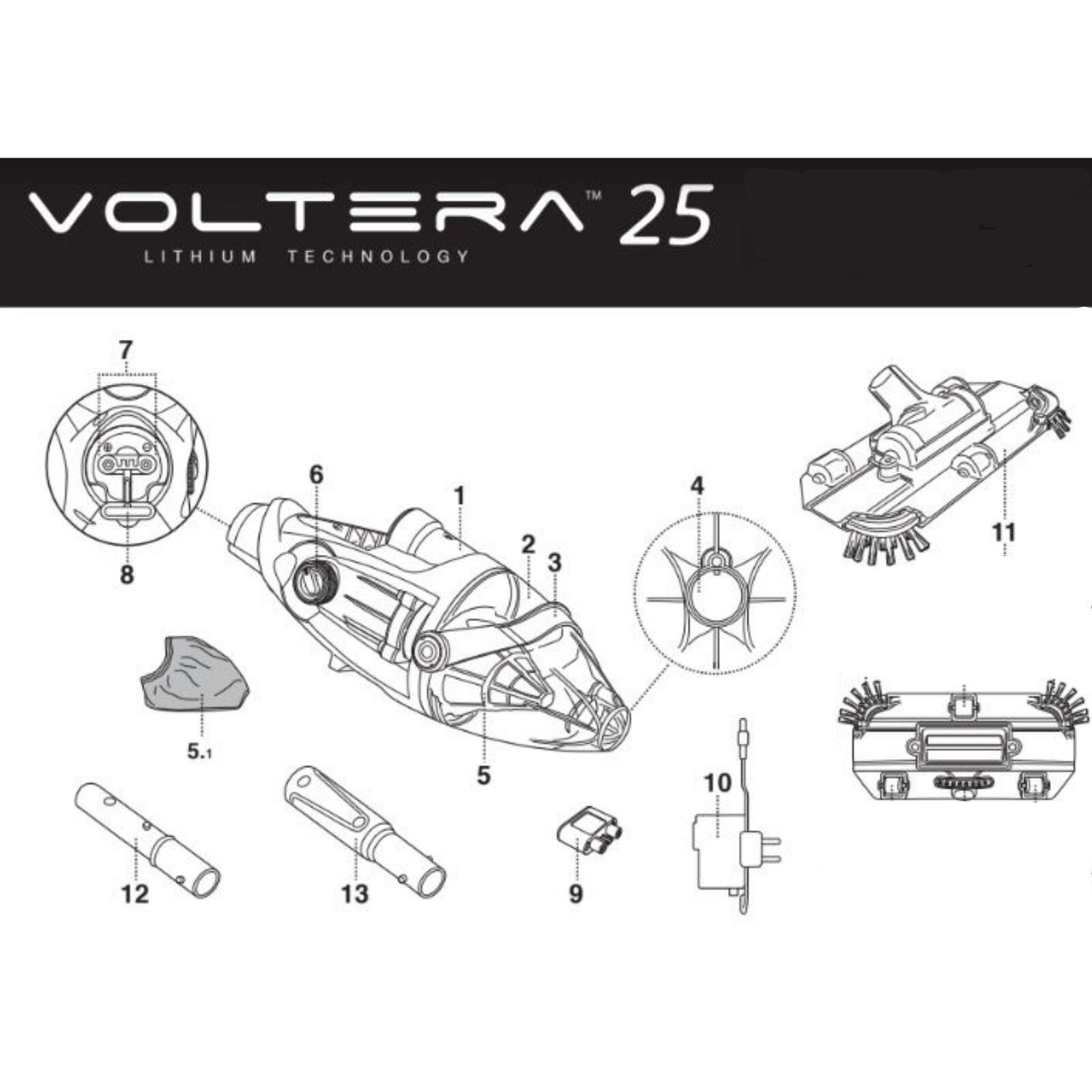 Robot électrique de piscine EV25CBX/EU 4/4
