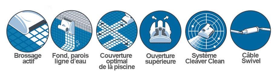 Robot électrique de piscine EX40 4/7