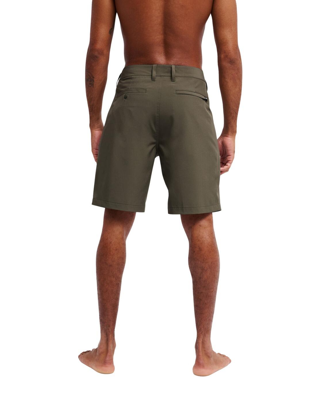 Short de natación anfibio UNION AMPH 20" Verde Hombre 3/4