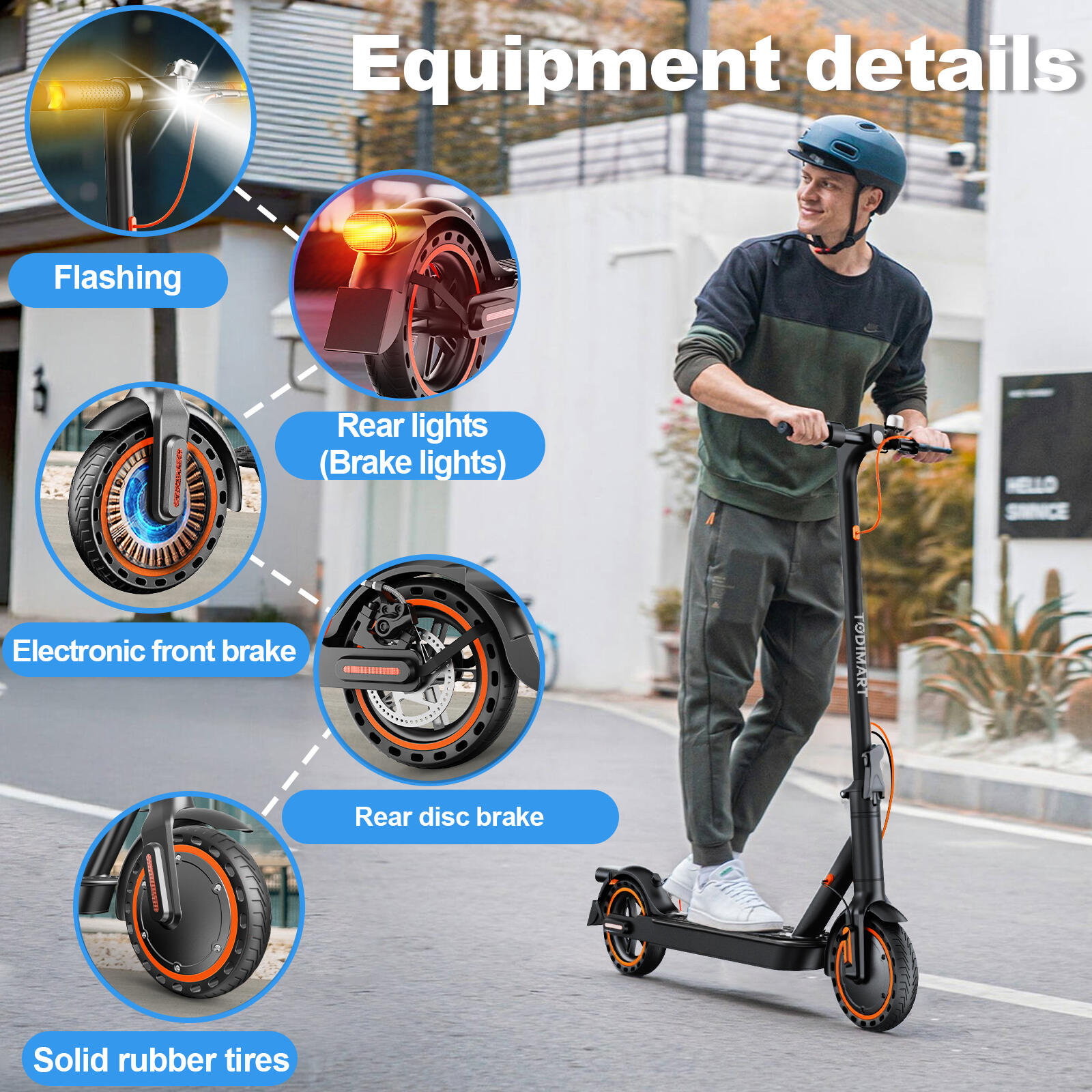 Trottinette électrique TODIMART T3S 5/7
