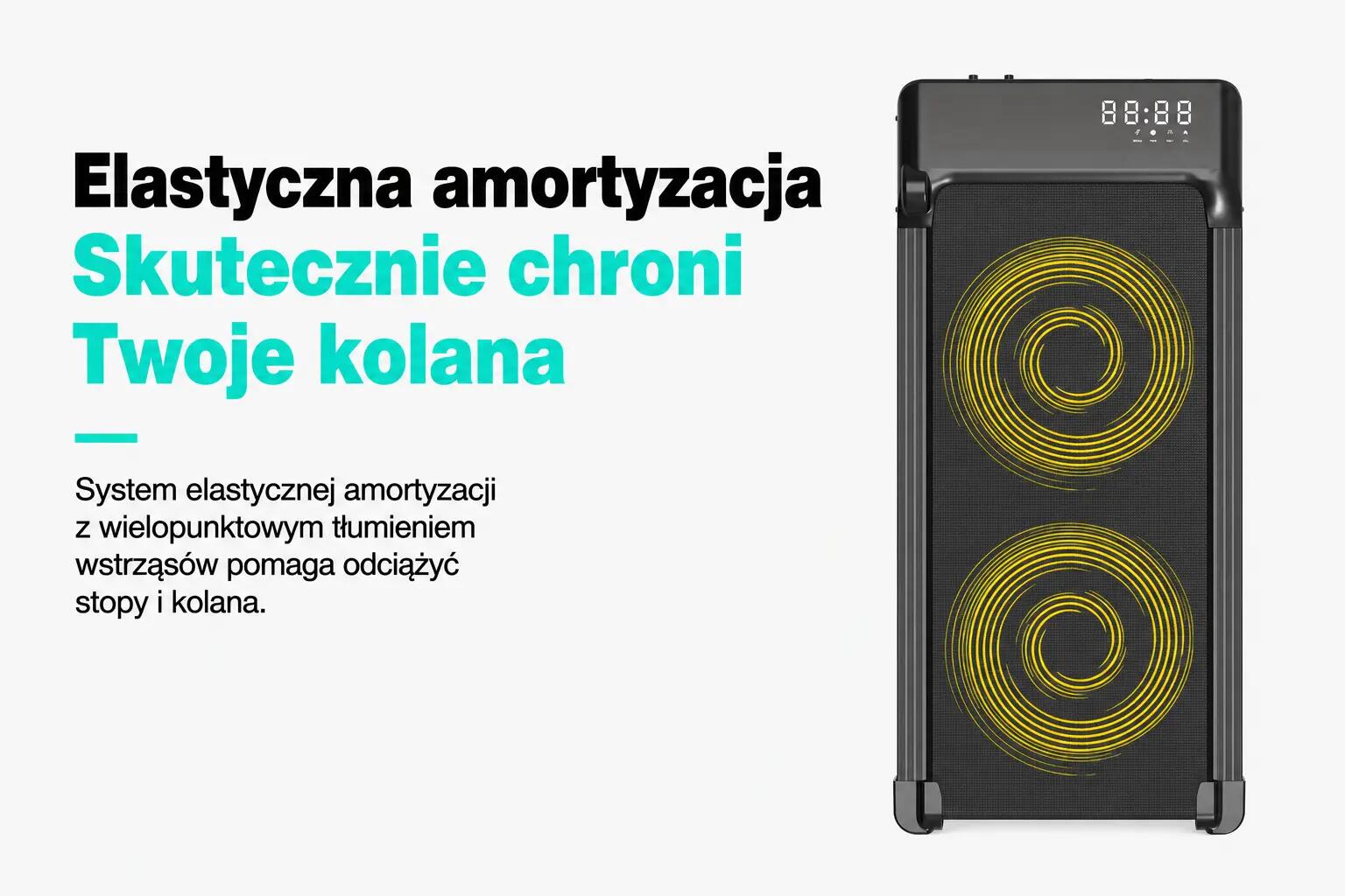 Bieżnia elektryczna Extralink Moonwalk Luna treningowa , 1-6 km/h 5/6