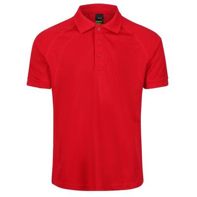 Professional Polo Coolweave A Manica Corta Uomo Regatta Ferro