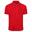 Professioneel Heren Coolweave Poloshirt met korte mouwen (Klassiek rood)