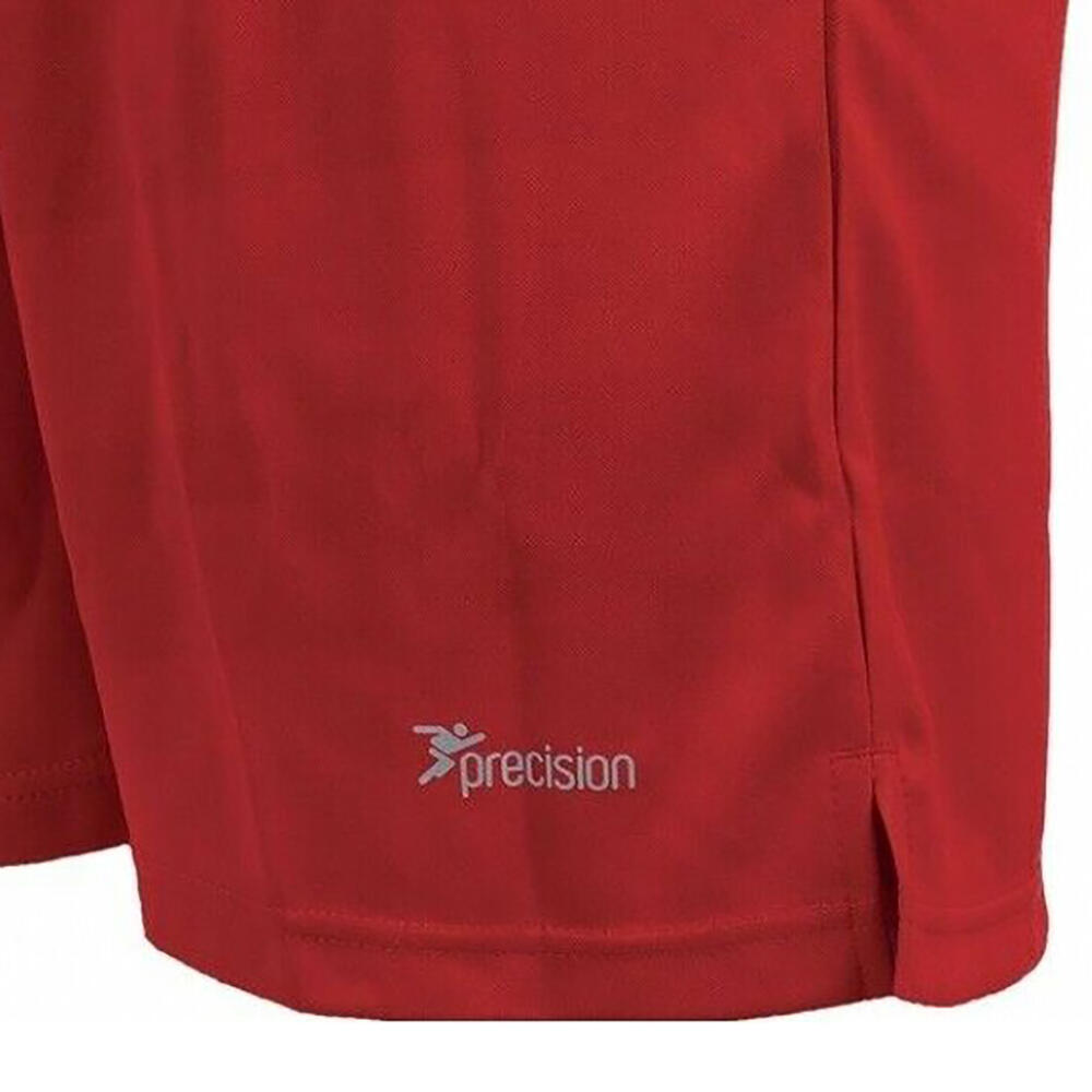 Childrens/Kids Madrid Shorts (Red) 2/2