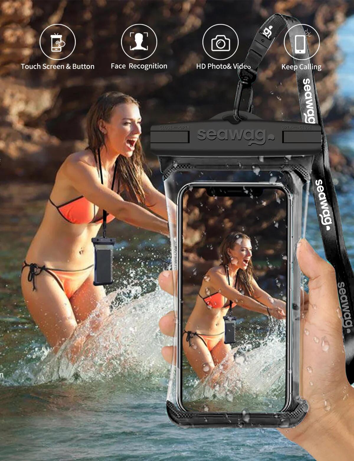 Funda impermeable para teléfono 6,9” IPX8 Seawag Flex 5/7