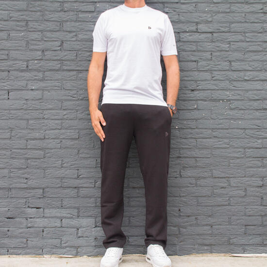 Lot de 2 pantalons de jogging Wess, coupe droite et taille élastique 3/5