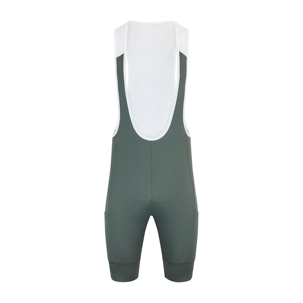 Womens Pro Cargo Bib Shorts - Olive