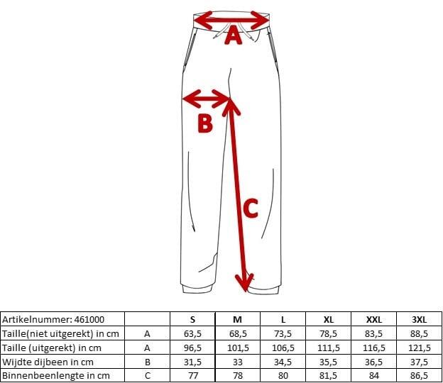 Joggingbroek Alec met boord aan onderkant 5/5