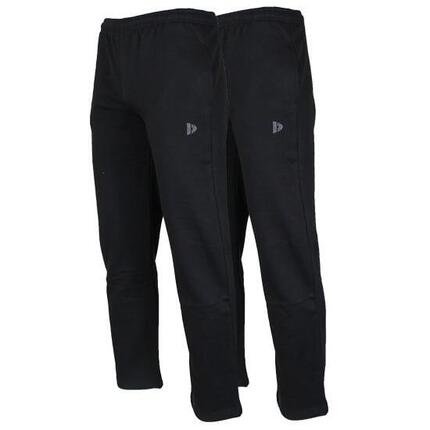 Lot de 2 pantalons de jogging Wess, coupe droite et taille élastique