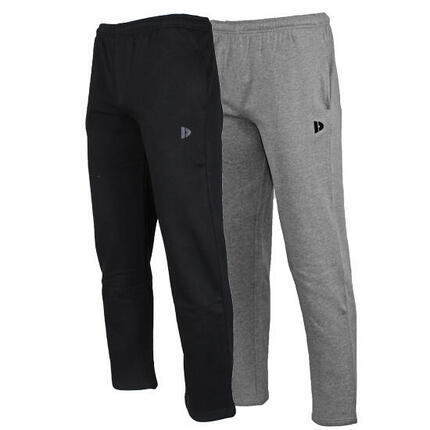 Lot de 2 pantalons de jogging Wess, coupe droite et taille élastique