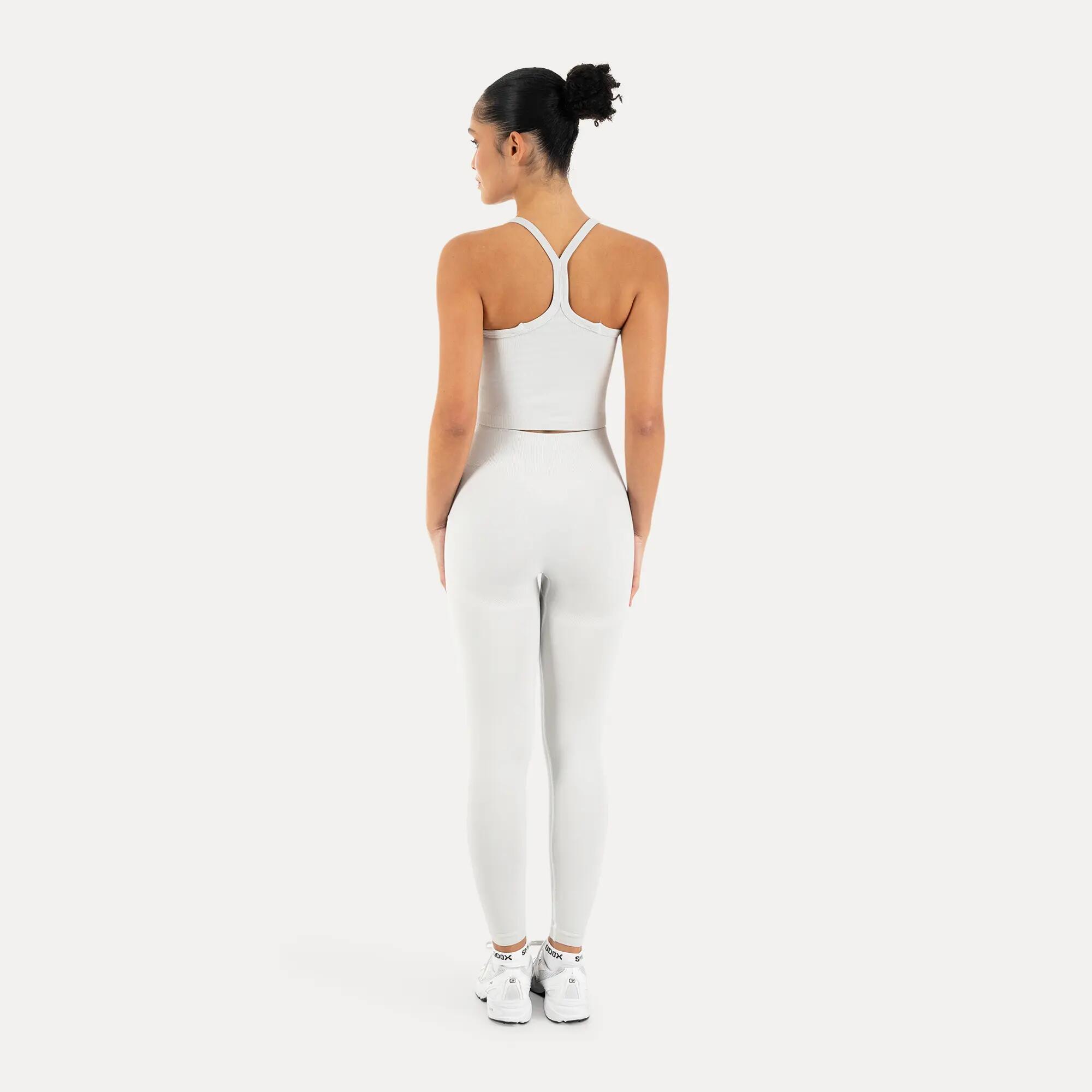 Damen Crop Top Vonda Hellgrau 4/6