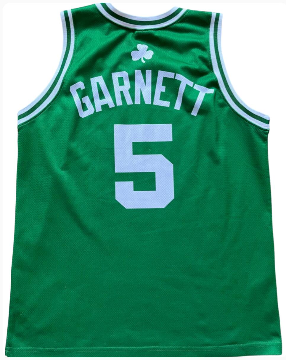 Reconditionné - Maillot NBA Boston Celtics 2007/2010 Garnett - Excellent 2/2