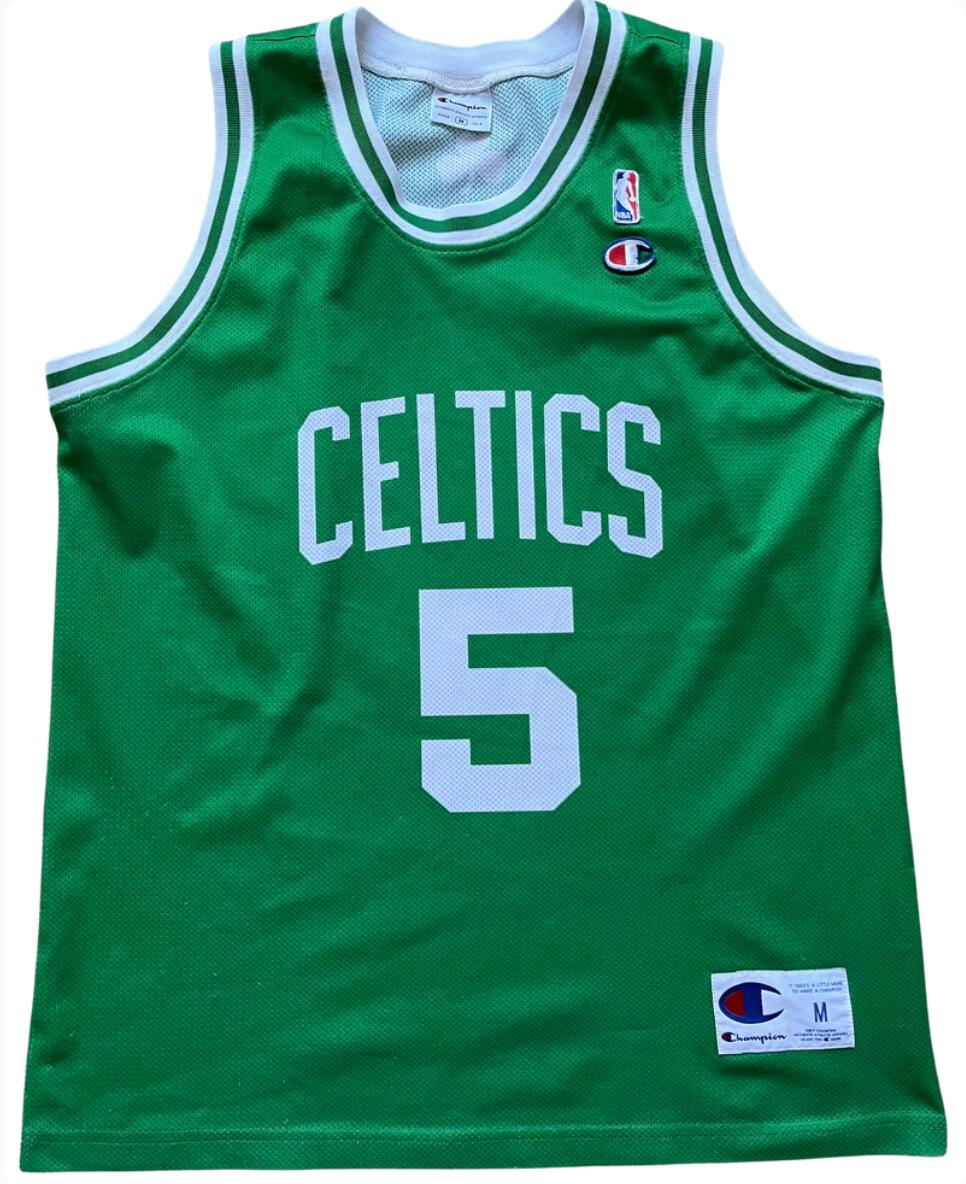 Reconditionné - Maillot NBA Boston Celtics 2007/2010 Garnett - Excellent 1/2