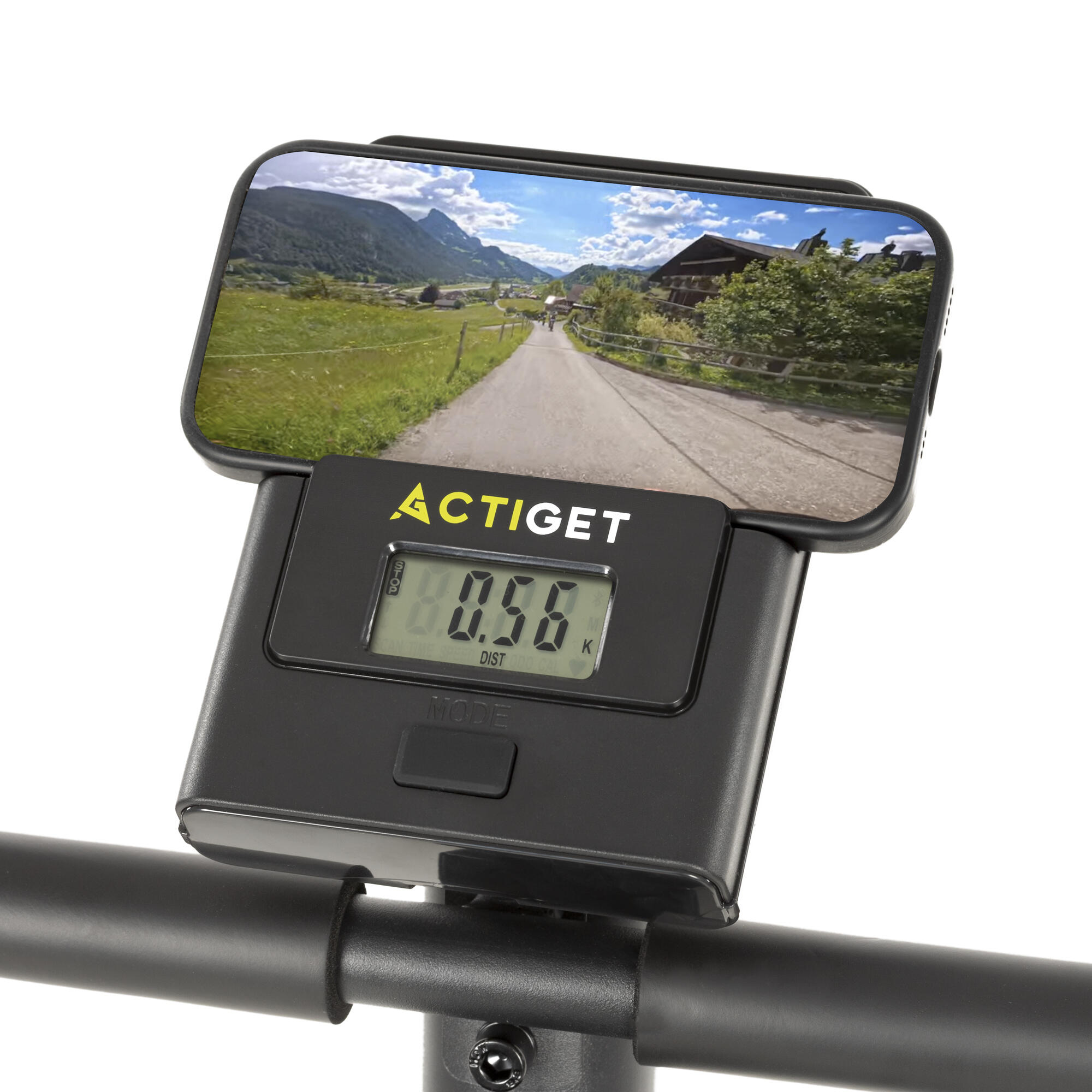 Rower stacjonarny do ćwiczeń cardio domowy rowerek treningowy, magnetyczny 6/7
