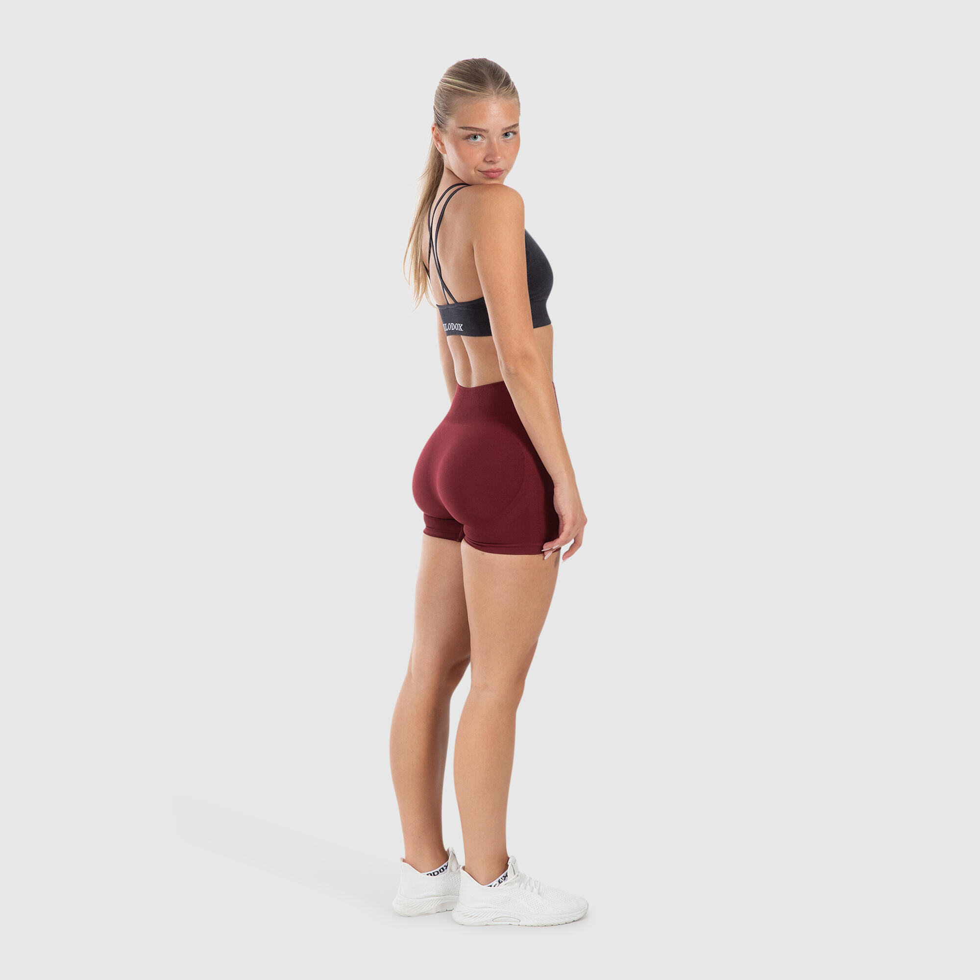 Damen Shorts Cetrina Pro Bordeaux 3/5