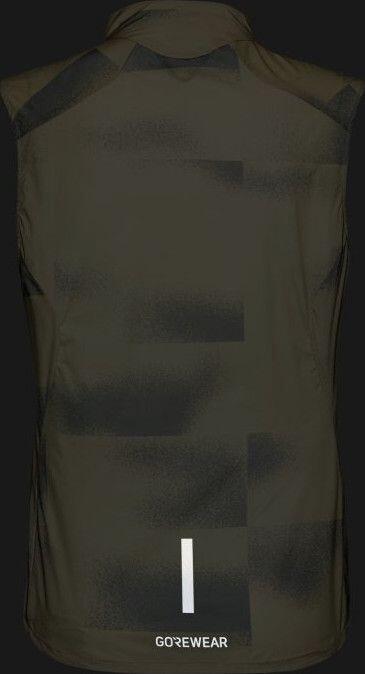 Gilet Coupe-Vent Sans Manches Gore Wear Concurve Cloud Beige Gris Femme 3/6