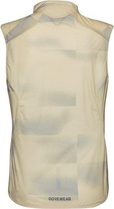 Gilet Coupe-Vent Sans Manches Gore Wear Concurve Cloud Beige Gris Femme 2/6