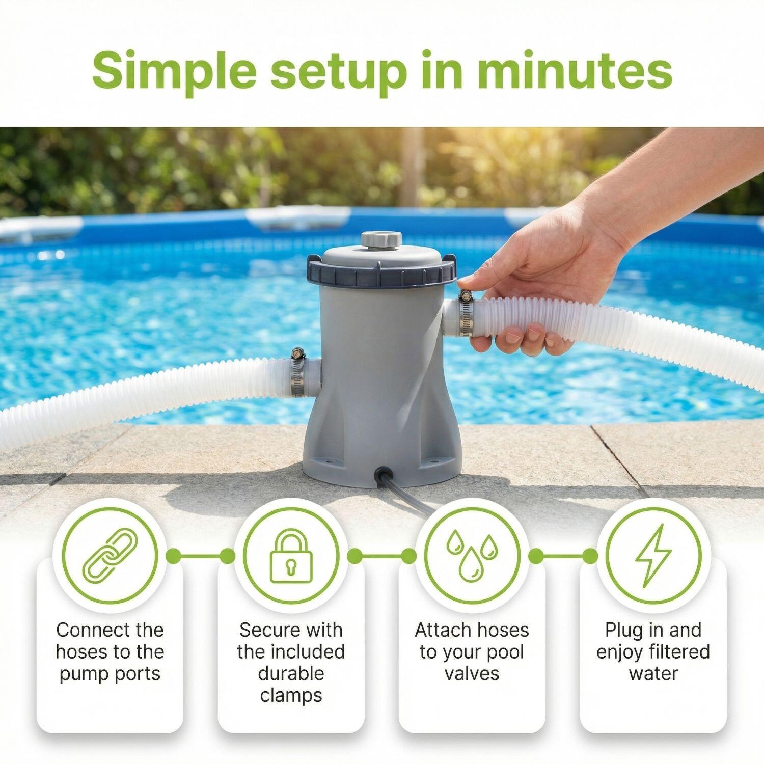Kit de acessórios para piscina - 56406 - 6-delig 7/7