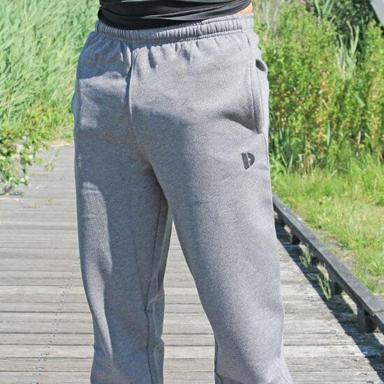 2er-Pack Wess Jogginghosen mit geradem Bein und elastischem Bund 3/5