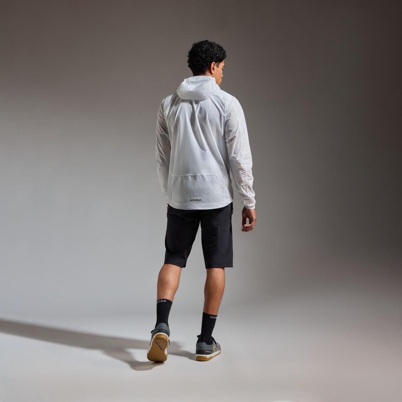 Veste Gore Wear Fernflow Haze Blanc/Gris 5/6