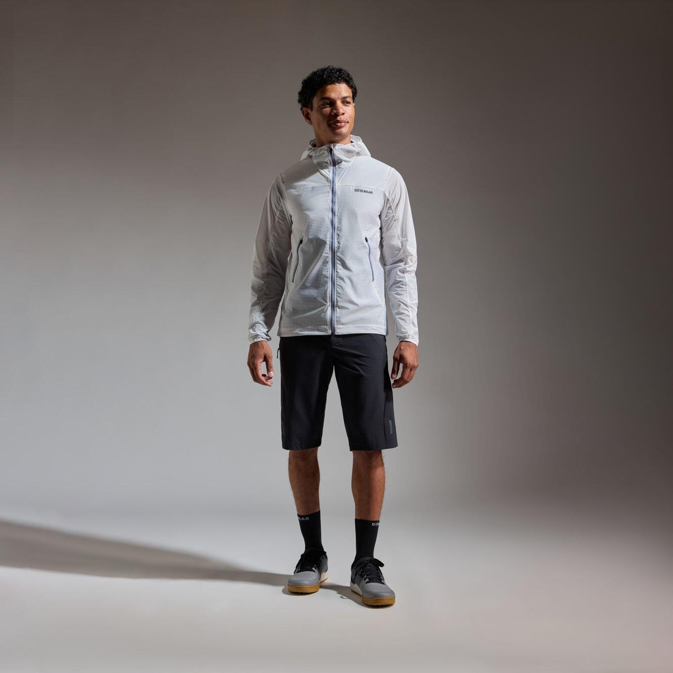 Veste Gore Wear Fernflow Haze Blanc/Gris 6/6