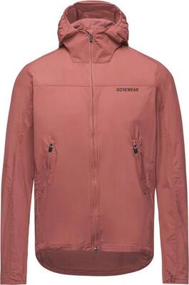 Gore wear fernflow windjack voor heren, roze
