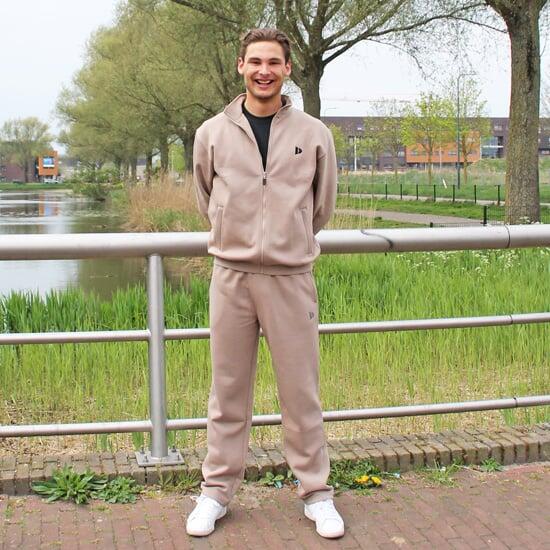 2-Pack Joggingbroek Wess met rechte pijp en elastiche band 3/5