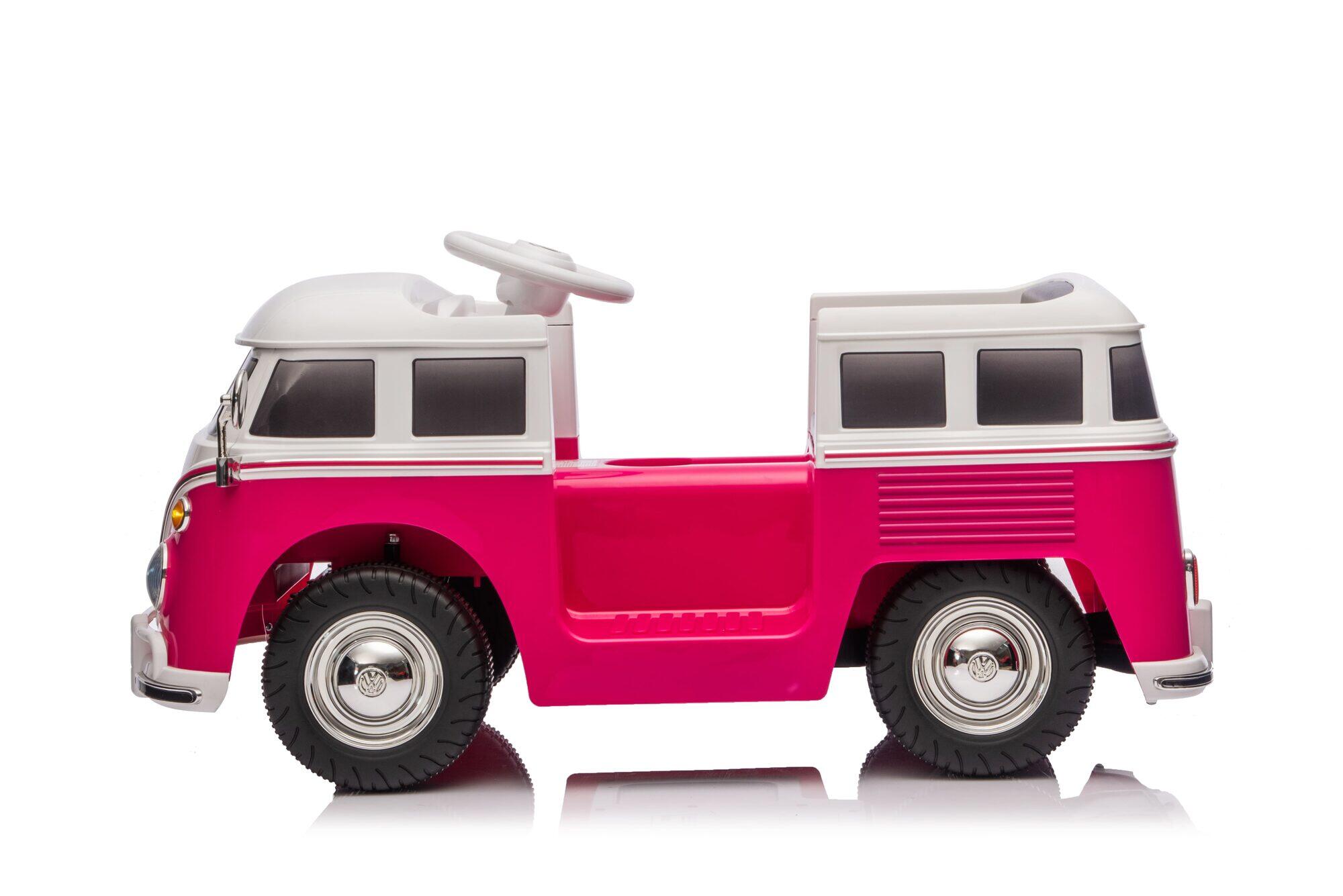 Volkswagen Offizielles Elektroauto für Kinder - Rosa &amp; Weiß (3-8 Jahre) 4/7