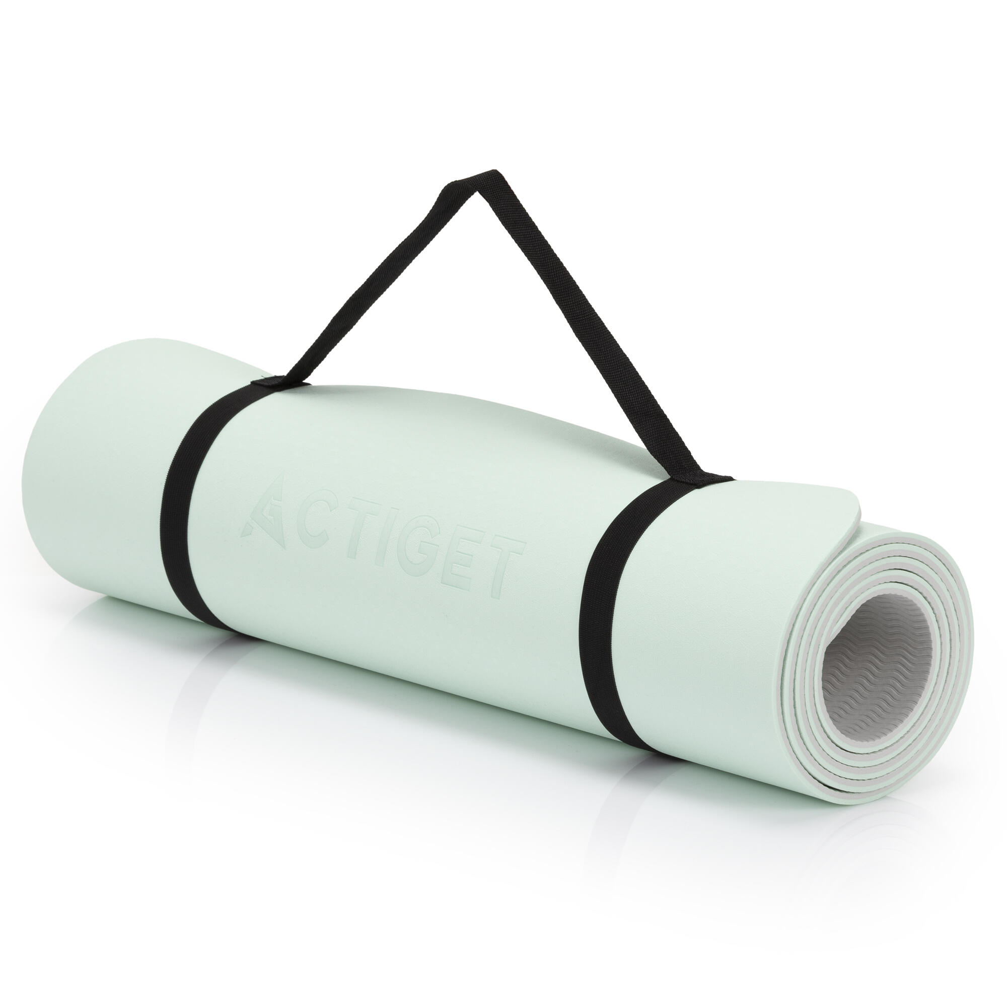 Mata do ćwiczeń fitness Actiget 183x61 cm antypoślizgowa do pilates 7/7