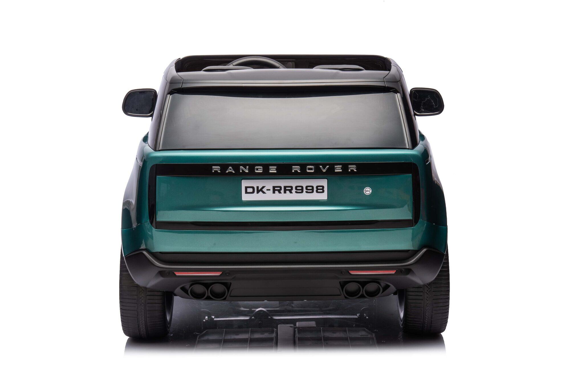 Range Rover 2022 auto elettrica bambini verde (3–8 anni) – licenza ufficiale 7/7