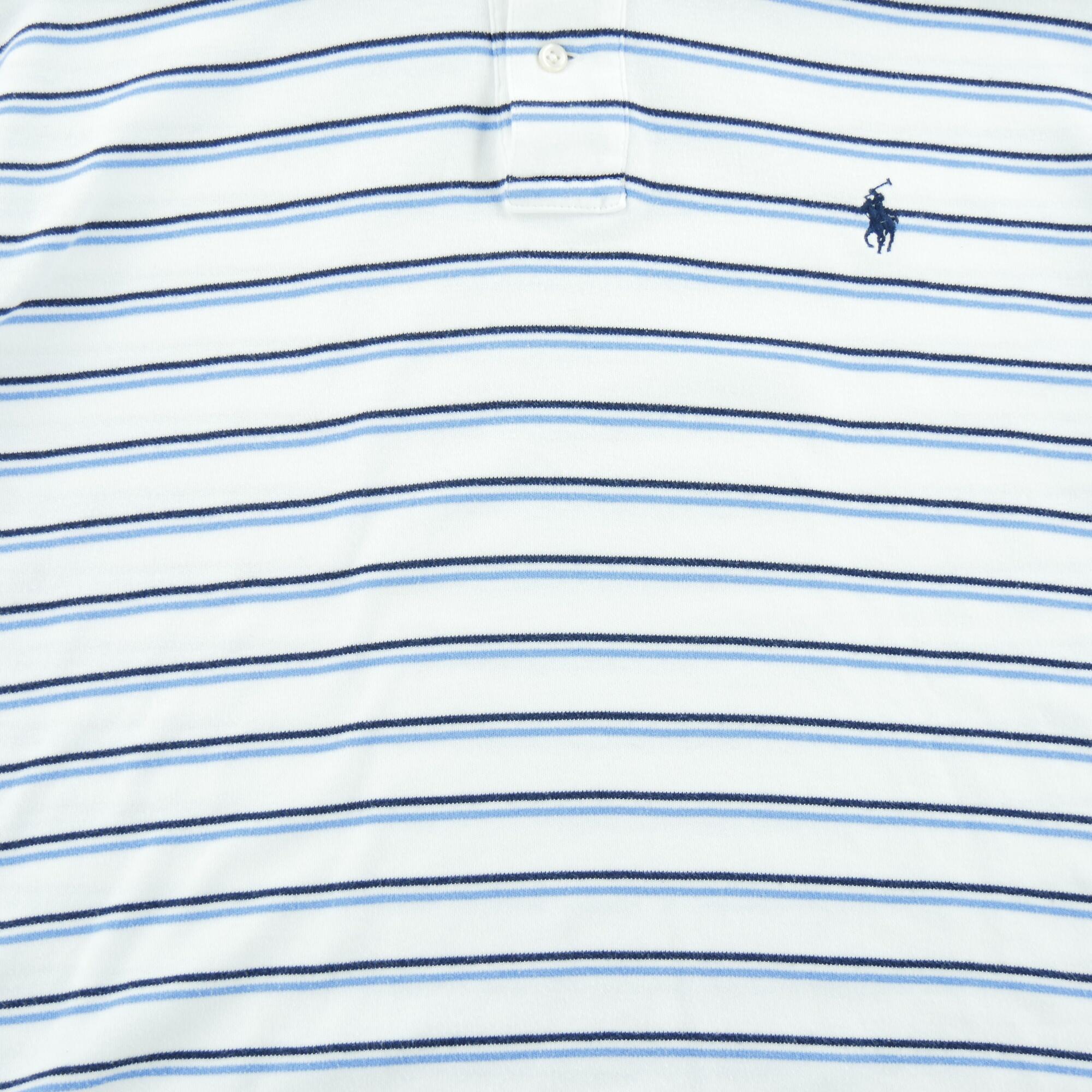 Tweedehands - Polo Ralph Lauren heren korte mouw wit - Als nieuw 4/6