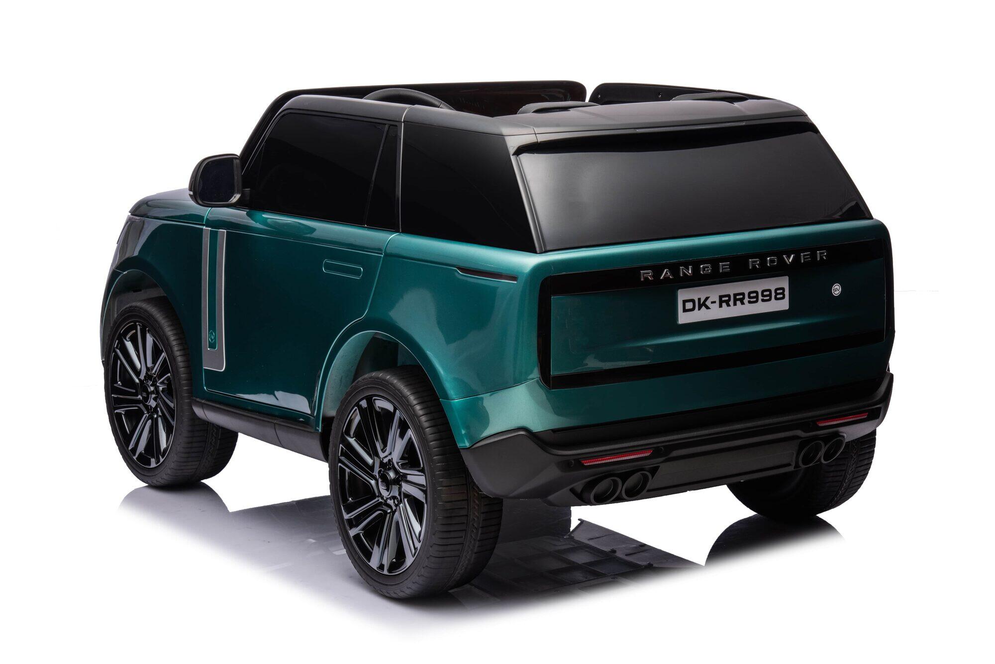 Range Rover 2022 auto elettrica bambini verde (3–8 anni) – licenza ufficiale 5/7
