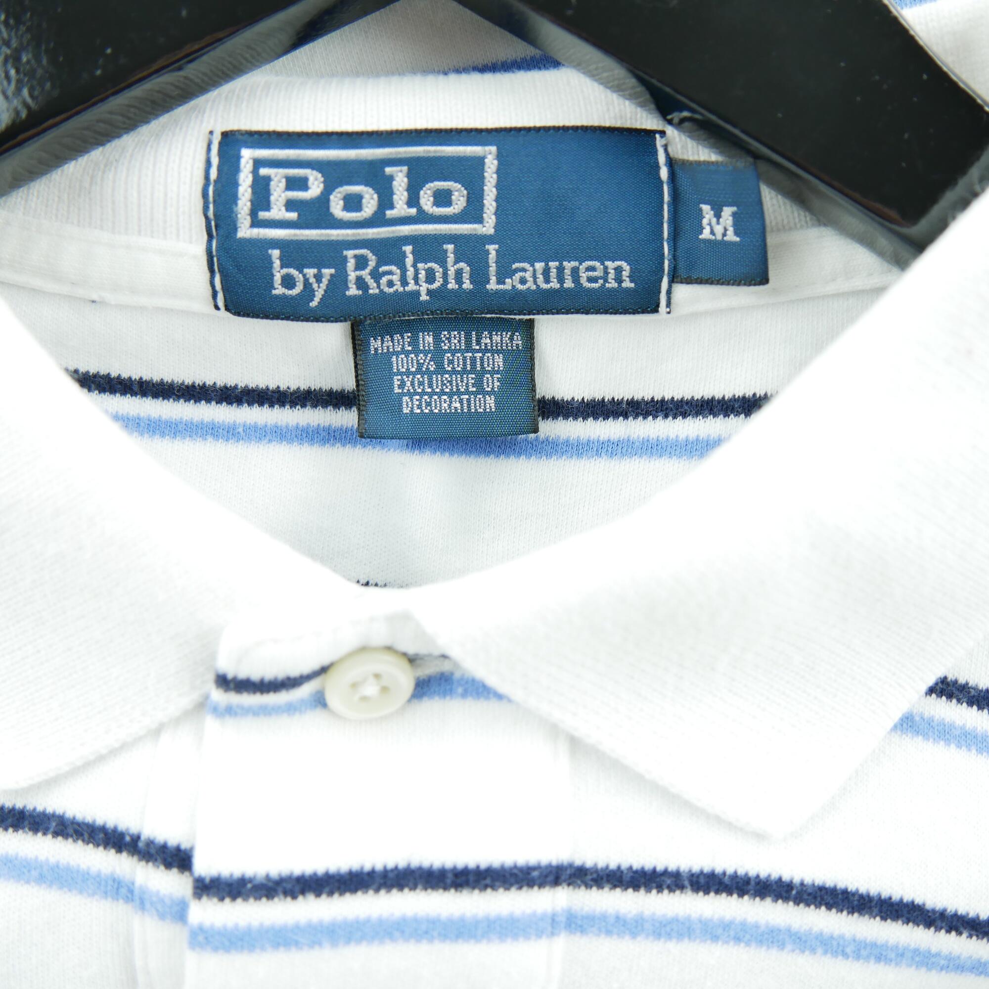 Tweedehands - Polo Ralph Lauren heren korte mouw wit - Als nieuw 6/6