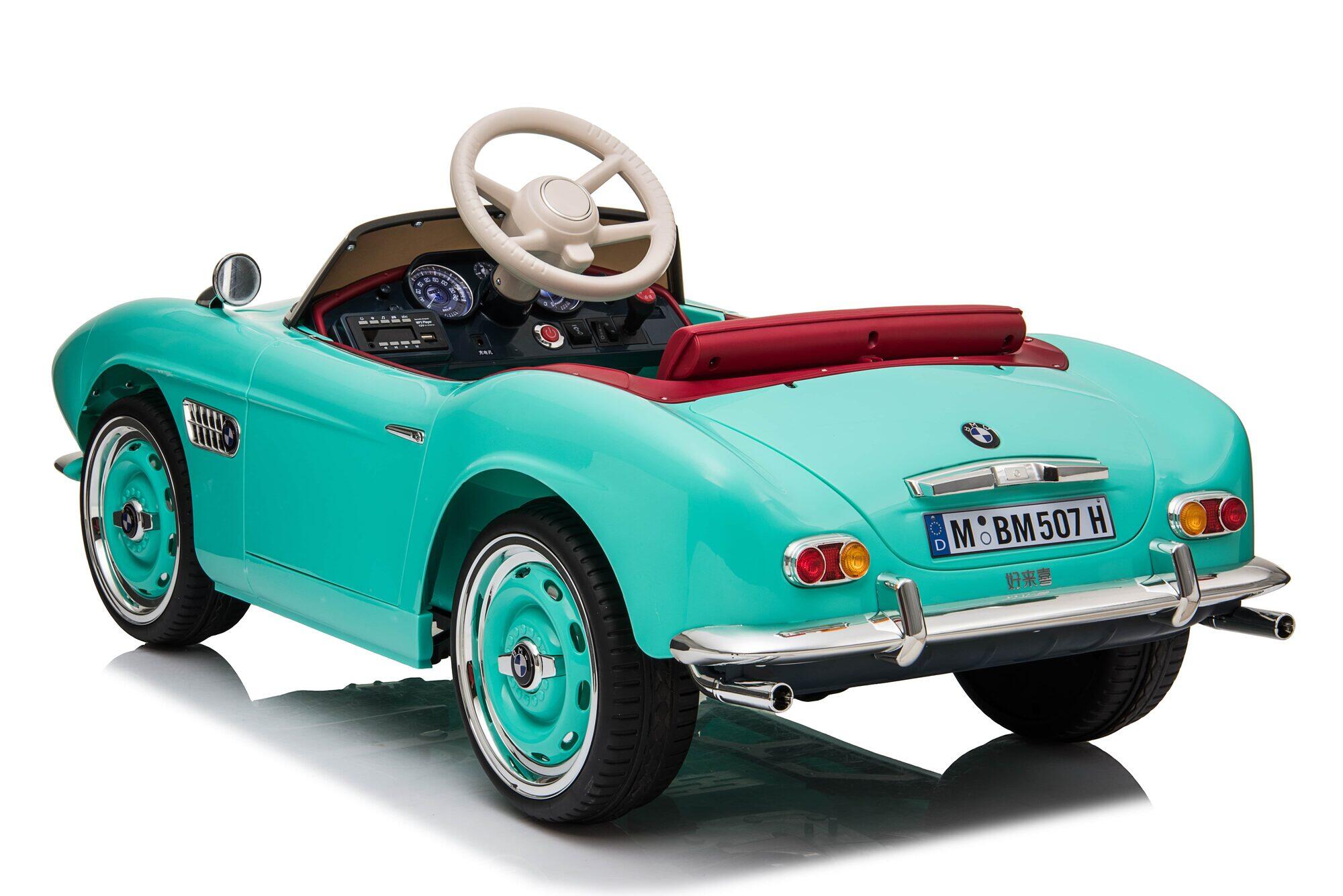 Kinder Elektroauto BMW 507 Offiziell - Mintgrün (3 bis 8 Jahre) 7/7